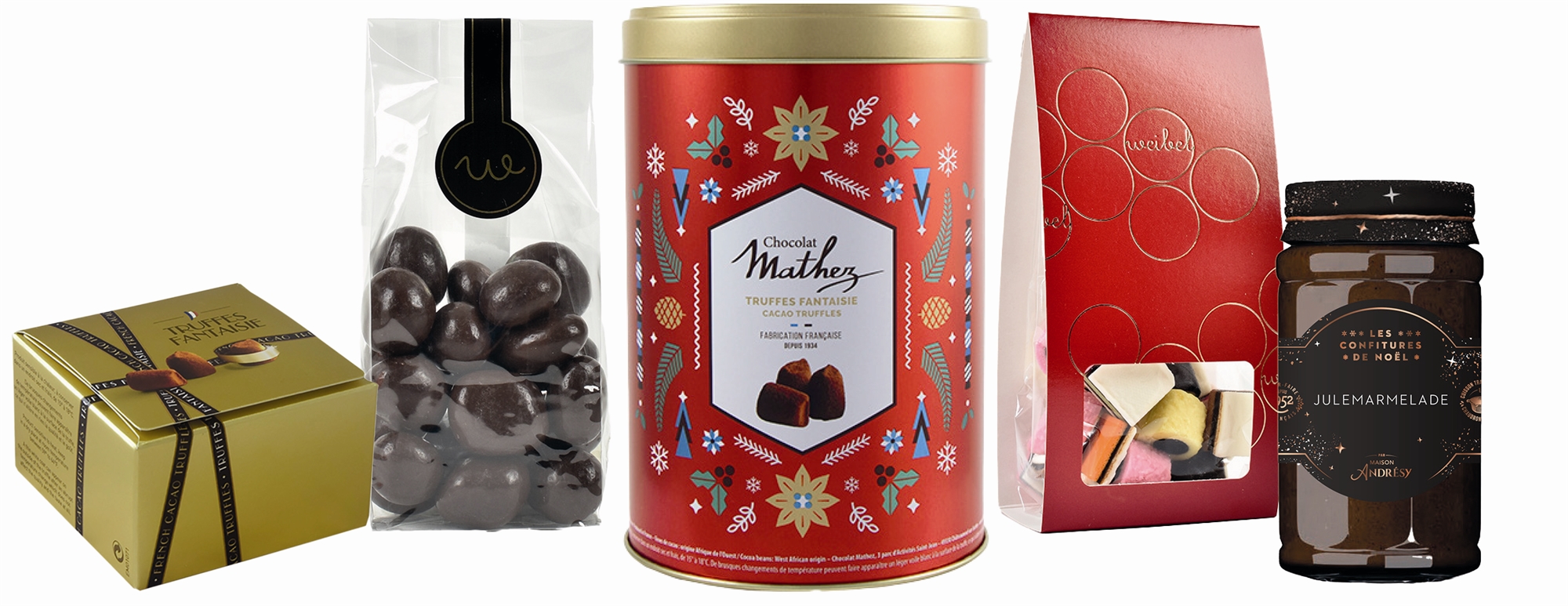 Juleprodukter til butikken