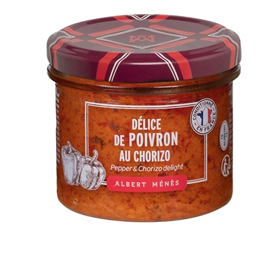 Rød peber og Chorizo creme