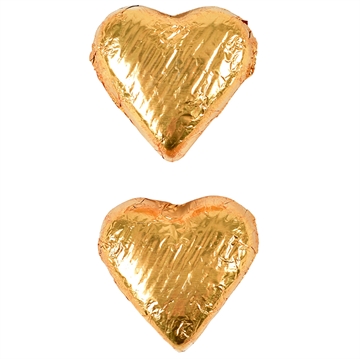 Pralinehjerter - Guld