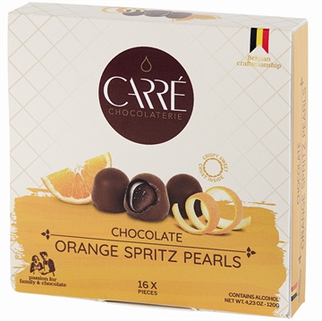 Likørchokolade - Orange Spritz Pearls