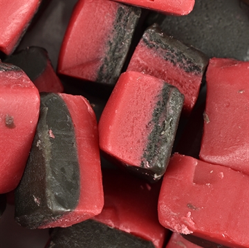 Hindbær & lakrids fudge - Bulk