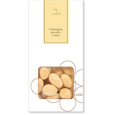 Lemon chokolademandler i æske