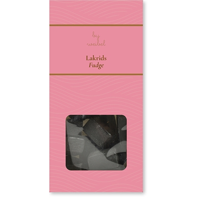 Lakrids fudge i æske
