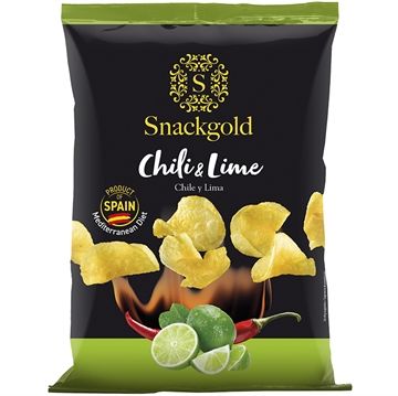 Gourmetchips m/ Chili Lime