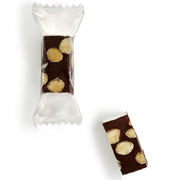 Nougat m/chokolade ca. 10g