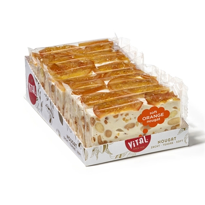 Nougat slice - Appelsin