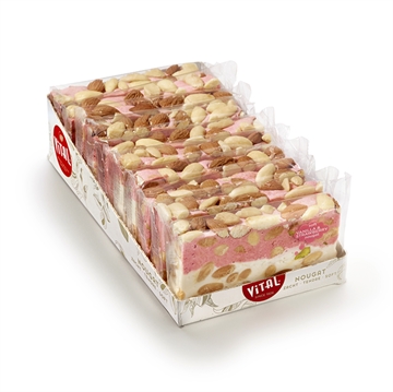 Nougat slice - Strawberry