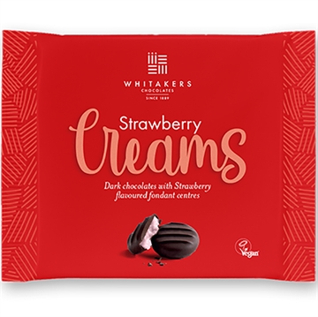 Strawberry chocolat creams - 75g